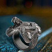 Кольцо Хулиган из серебра 925
