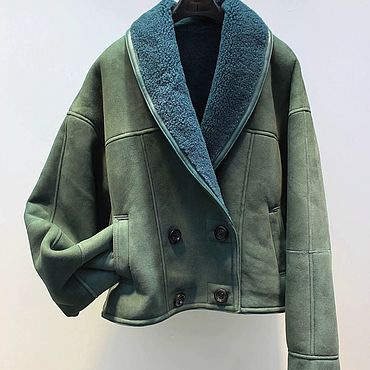 Одежда женская ручной работы. Ярмарка Мастеров - ручная работа Дублёнка. Handmade.