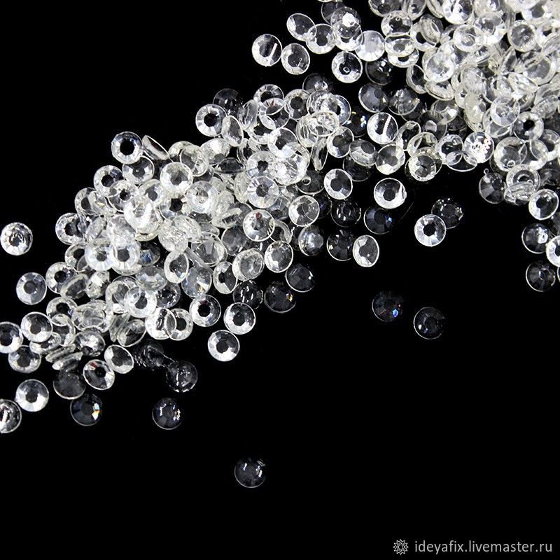 Кристаллы прозрачные, 5мм, 50 шт./уп в интернет-магазине на Ярмарке ...