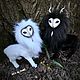 Owl Chimera toy frame, Interior doll, Tula,  Фото №1