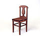 Chair for dolls 1:6 (Barbie), 1:4: 1:3 MSD, 70 SD,  cm, Doll furniture, St. Petersburg,  Фото №1