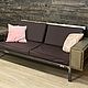 Диван в стиле лофт с полками. Диваны. Артур Шаумян (style-loft). Интернет-магазин Ярмарка Мастеров.  Фото №2