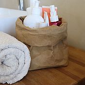 Для дома и интерьера handmade. Livemaster - original item Basket-storage bag (29*15*15 see). Handmade.