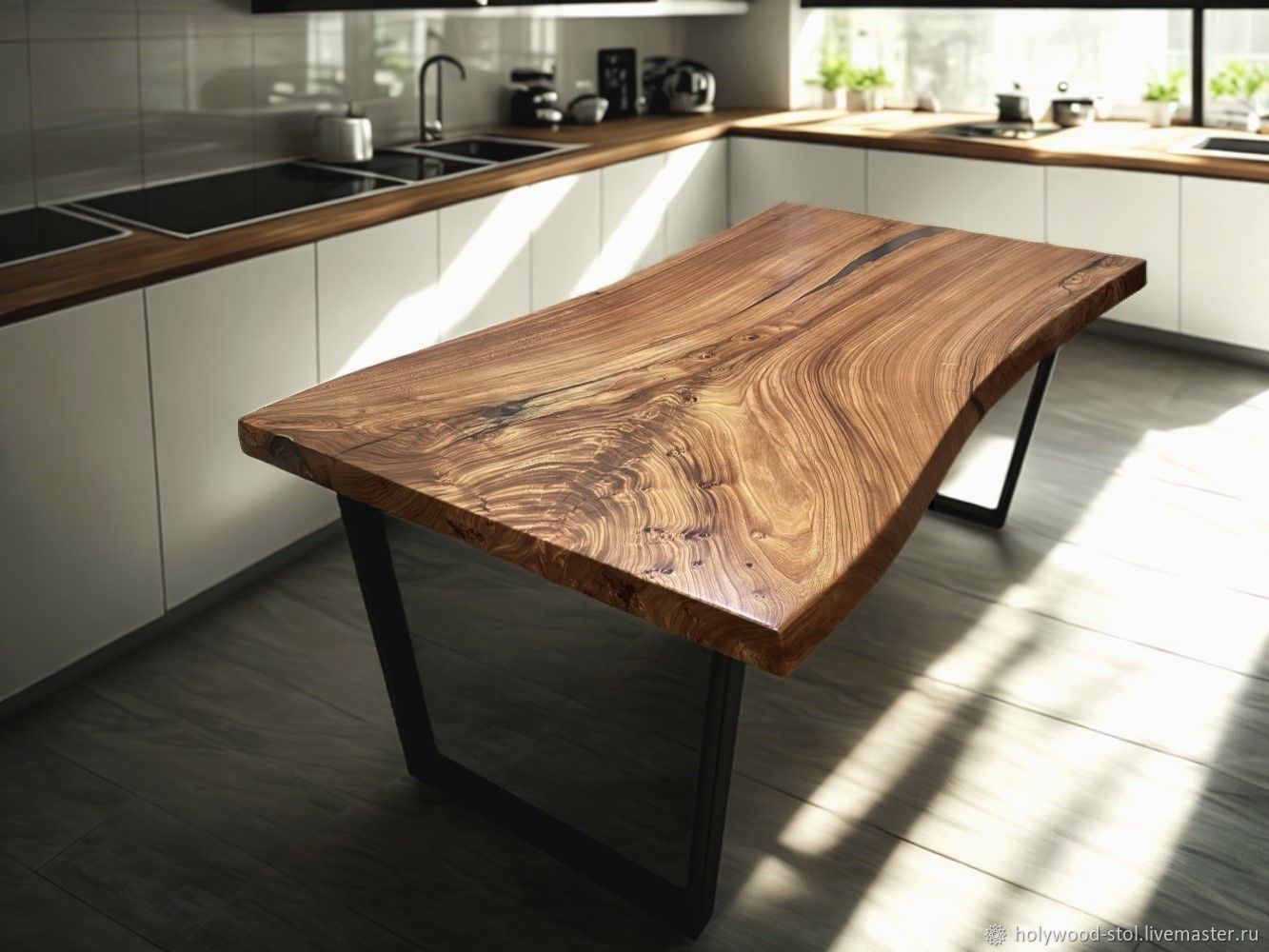 Столы обеденные из слэба дерева в интернет-магазине Ярмарка Мастеров по ...