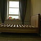 Oak bed with lifting mechanism. Bed. Beautiful handcrafted furniture (7208327). My Livemaster. Фото №5