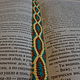 Bookmark in the book 'the Emerald'. Bookmark. Japanese braided belts. Online shopping on My Livemaster.  Фото №2