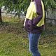 Бомбер оверсайз (unisex) из драпа и кожи, Бомберы, Санкт-Петербург,  Фото №1