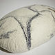 White felted pillow in the form of a stone, Pillow, Ulyanovsk,  Фото №1