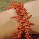 Necklace made of natural Italian coral with 925 sterling silver. Beads2. marusjy. My Livemaster. Фото №4