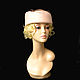 The Asymmetry Of The ' Cream'. Hats1. Novozhilova Hats. Online shopping on My Livemaster.  Фото №2
