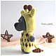 Wolf in a giraffe costume. Stuffed Toys. Alina. My Livemaster. Фото №5