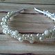 Headband, beaded pearl and beads, Headband, Belgorod,  Фото №1