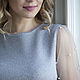 Dress 'a Scattering of pearls'. Dresses. Designer clothing Olesya Masyutina. My Livemaster. Фото №6