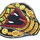 Аппликация на одежду или сумку. Аппликации. Beads4Beads (БусинаЗаБусиной). Интернет-магазин Ярмарка Мастеров.  Фото №2