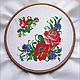 Reconstruction of the old scheme of embroidery 'Roses and cornflowers' PDF. Patterns for embroidery. biserinkaa. Online shopping on My Livemaster.  Фото №2