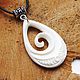 Carved Wave pendant Maori, Pendants, Gatchina,  Фото №1