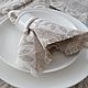 LINEN NAPKIN WITH FRINGE - LINEN STAND, Swipe, Moscow,  Фото №1