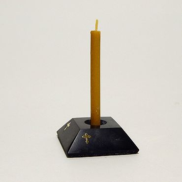 Подсвечник для тонких, церковных свечей ручной работы (OLGA GURU)