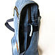 Order Tablet Bag Casual Sports Denim Messenger Bag. Denimhandmade.Olga. Livemaster. . Tablet bag Фото №3