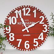 Для дома и интерьера handmade. Livemaster - original item Wall clock 20"/51см. Handmade.