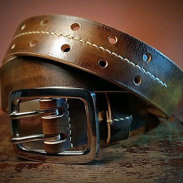 Аксессуары ручной работы. Ярмарка Мастеров - ручная работа Ремень "Alamo". Handmade.