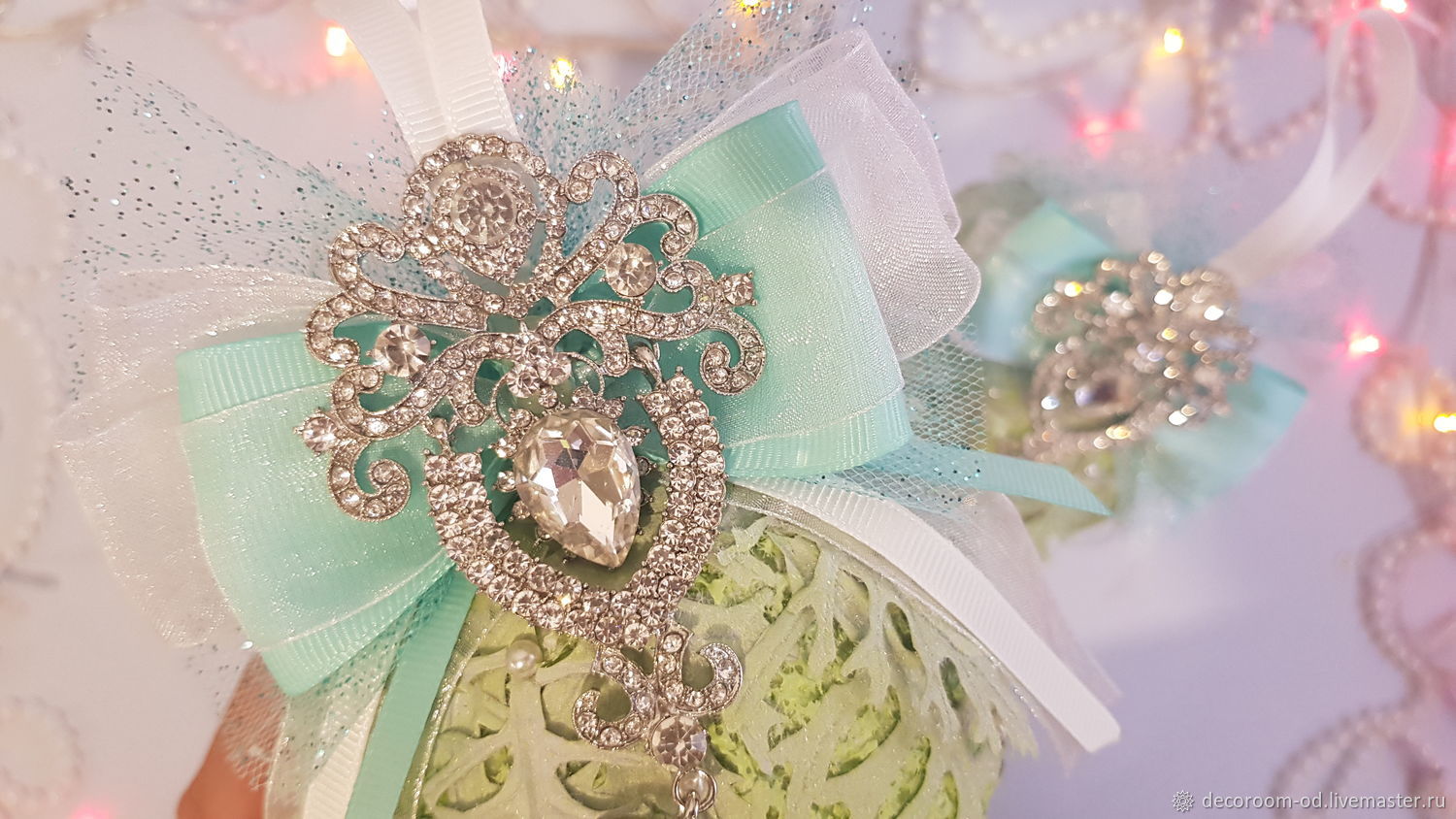 Новогодние шары с Цинерарией из фоамирана в интернет-магазине на ...