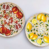 Декоративные тарелки для украшения на стену, мандала счастья и удачи