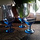  wine glasses early tips. Vintage glasses. SIGNATYR. Online shopping on My Livemaster.  Фото №2