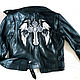 Patch on the biker jacket ' Cross with wings '(angel), Patches, St. Petersburg,  Фото №1