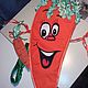 Order Funny Carrot Costume. ludmila7070. Livemaster. . Carnival costumes for children Фото №3