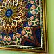 Мандала из мозаики «Благополучие и процветание». Картина фэншуй. Артем. Интернет-магазин Ярмарка Мастеров.  Фото №2