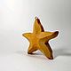 Wooden Christmas Tree toy Starfish, Miniature figurines, Moscow,  Фото №1
