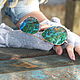 Fingerless gloves Merino wool 'La Boheme'. Mitts. gallery Korban Sofia. Online shopping on My Livemaster.  Фото №2