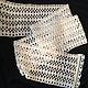Scarf knitted openwork Pattern on the glass, Scarves, Moscow,  Фото №1