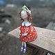 Doll Girl in red. Dolls. Marisavesennaya ceramics. Online shopping on My Livemaster.  Фото №2