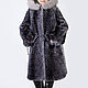 Fur coat for girls made of natural fur. Childrens outerwears. Kids fur coat. My Livemaster. Фото №4