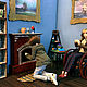 Rocking chair for dolls. Furniture for dolls 1:6 (Barbie) 1:4: 1:3 MSD :  SD. Doll furniture. Dream Studio. Интернет-магазин Ярмарка Мастеров.  Фото №2