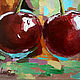 Painting cherry, oil. Pictures. Lana Zaitceva. Online shopping on My Livemaster.  Фото №2