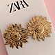 Zara, Серьги-пусеты, Салтыковка,  Фото №1