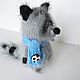 Raccoon baby raccoon toy knitted raccoon handmade gift. Stuffed Toys. milota-ot-dushi (milota-ot-dushi). Online shopping on My Livemaster.  Фото №2