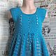 Dress crochet for girls. Dresses. Valentina Bodrowa. Knit for girls.. Online shopping on My Livemaster.  Фото №2