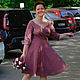 Wedding dress with sweetheart neckline ' Vintage rose Petal'. Dresses. Lana Kmekich (lanakmekich). My Livemaster. Фото №5