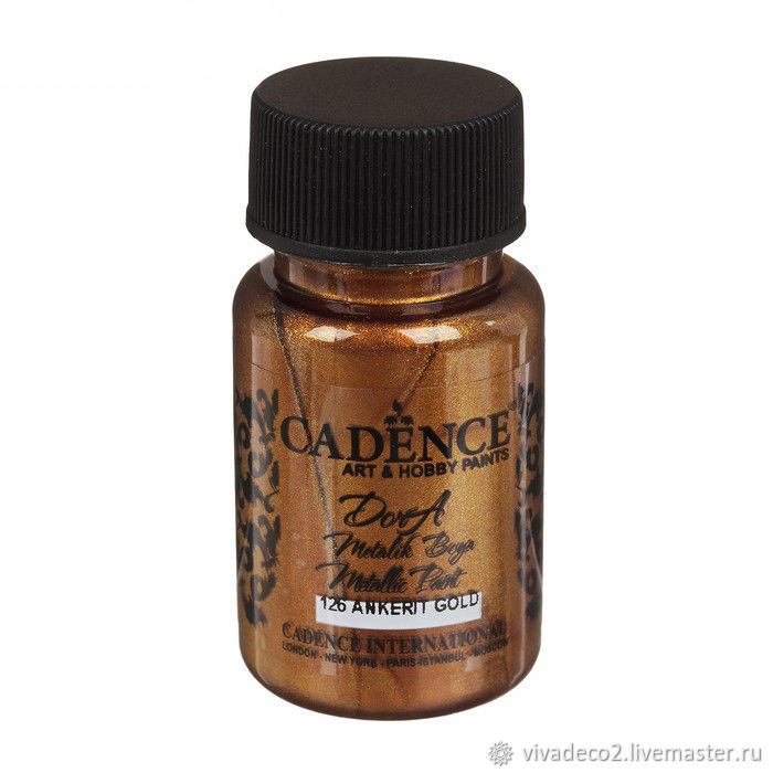 краска акриловая dora cadence ,металлик. акриловая краска cadence. акриловые краски. краска cadence premium akrilik boyaa. краска-металлик dora metallic paint 121 brilliant gold.