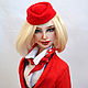 Portrait doll: doll custom. Author doll stewardess, Portrait Doll, Stary Oskol,  Фото №1