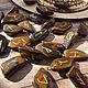 Hand-made tiger's eye runes(large), Runes, Moscow,  Фото №1