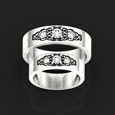 Обручальные кольца: Душа в душу. Ювелирные украшения Счастливые Люди. Украшения ручной работы - Ярмарка Мастеров Украшения ручной работы. Ярмарка Мастеров - ручная работа Обручальные кольца: Душа в душу. Handmade.