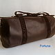 Leather sports bag ' based on', Sports bag, St. Petersburg,  Фото №1
