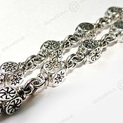 Русский стиль handmade. Livemaster - original item Alatyr - Kolovrat Bracelet. Handmade.