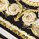 Заказать  Платок шелковый Versace. Радченко Екатерина. Ярмарка Мастеров. . Ткани Фото №3
