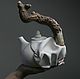 Designer handmade clay teapot. From the folds, Teapots & Kettles, Pskov,  Фото №1